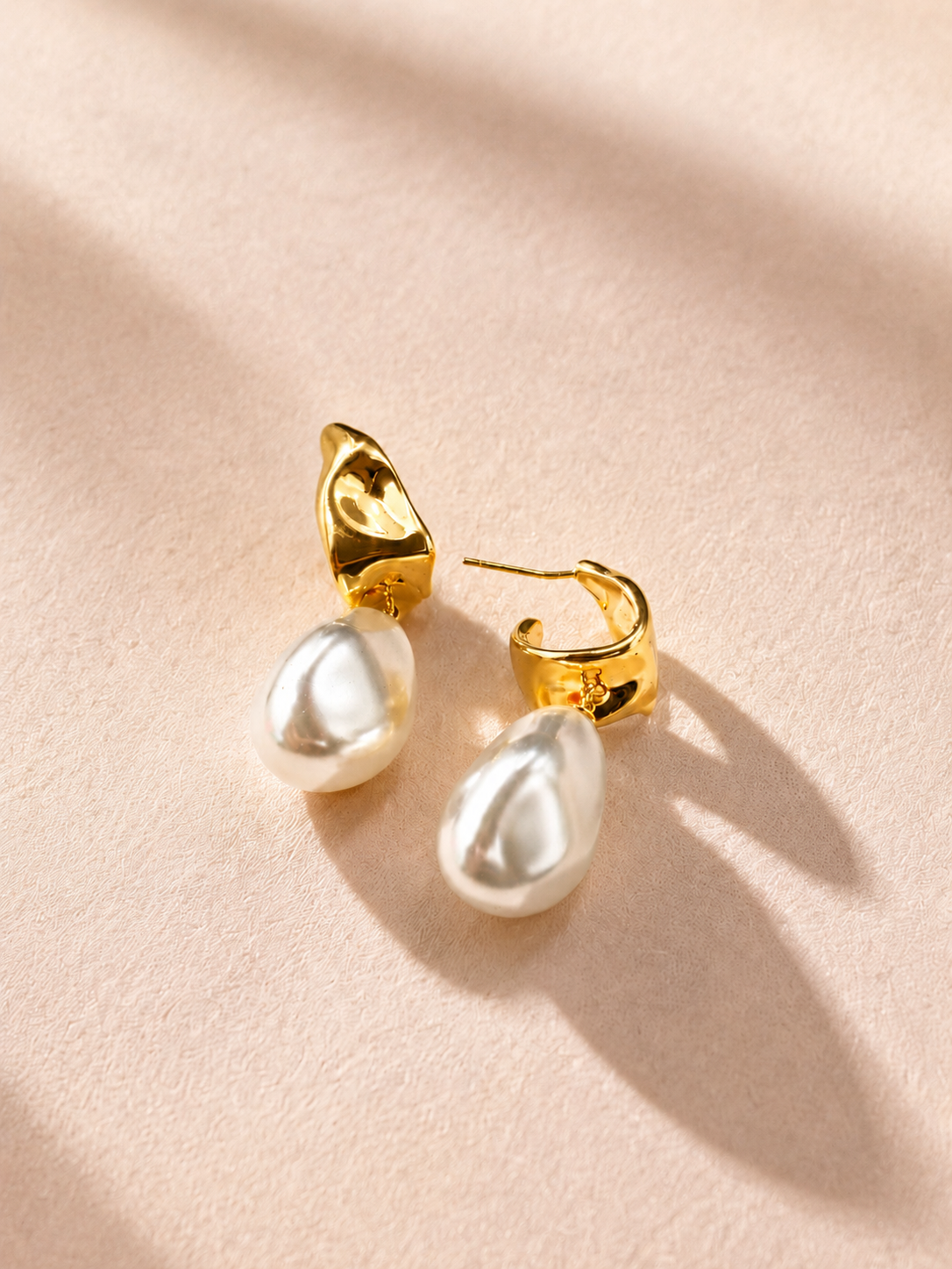 Argola Duo Pérola