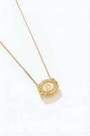 Colar Inicial Personalizado - Banhado a Ouro