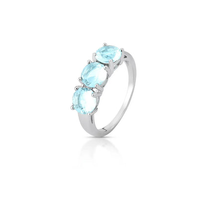 Anel Trio Azul